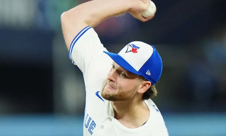 Take it from the top: Toronto's Trey Yesavage uses unusually high arm angle to his advantage