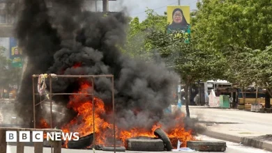 Tanzania election: Fresh protests after polls marred by unrest as President Samia Suluhu Hassan takes count lead