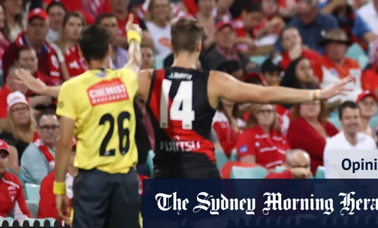The AFL announced seven rules changes. One of them is absurd