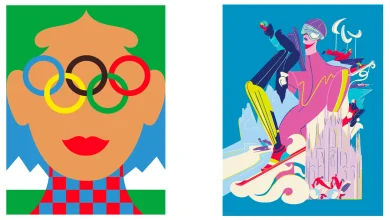 The Official Posters of the 2026 Winter Olympics and Paralympics Have Been Unveiled