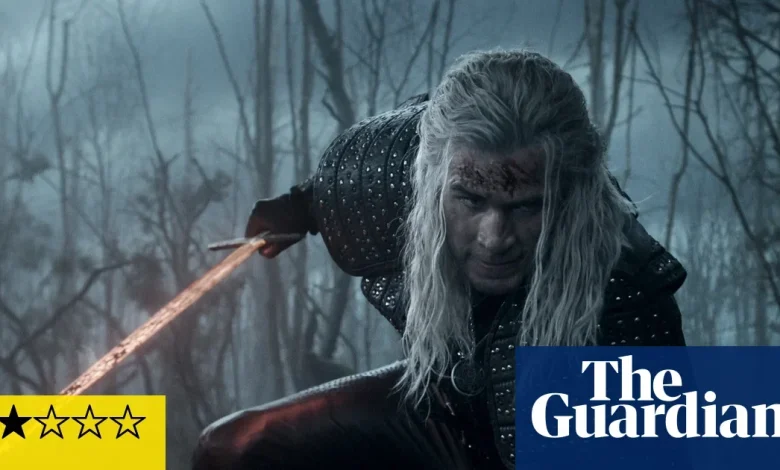 The Witcher season four review – Liam Hemsworth is as charismatic as a bollard in a wig