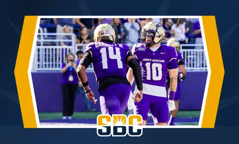 Three National Television Broadcasts with Division Race Implications Dot Sun Belt Football Week 10 Schedule