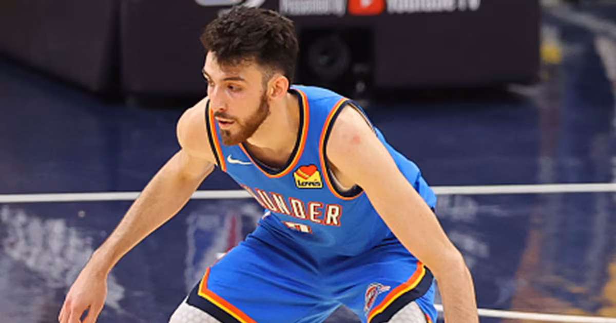 Thunder rule Holmgren (back tightness) out vs. Kings