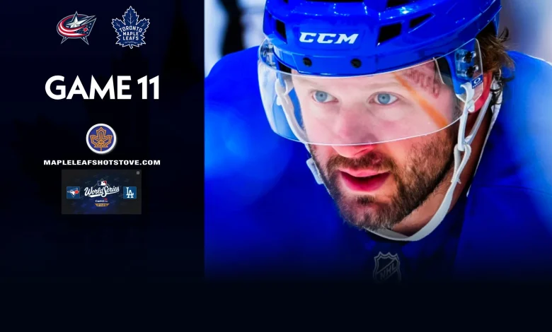 Toronto Maple Leafs vs. Columbus Blue Jackets – Game #11 Projected Lines, Preview & TV Info