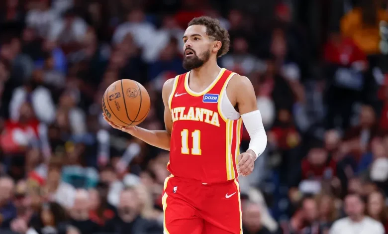 Trae Young injury update: Hawks star exits game vs Nets after hurting knee