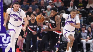 Trail Blazers Hold On After Nearly Fumbling to Jazz