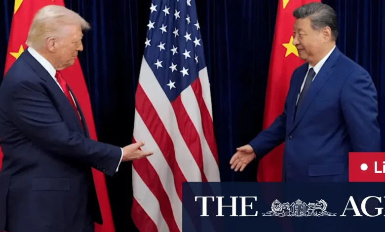 Trump-Xi meeting LIVE updates: Trump shakes hands with ‘tough negotiator’ as Xi says China and MAGA go ‘hand in hand’
