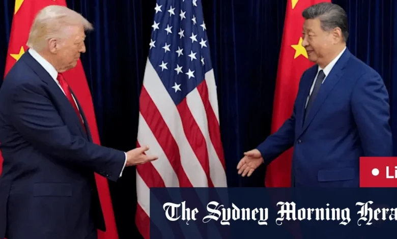 Trump-Xi meeting LIVE updates: US, Chinese presidents to meet in South Korea with Taiwan, trade on agenda