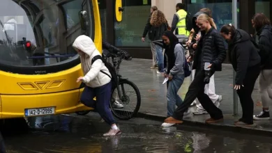 Two new counties added to Status Yellow rain warning as flooding and strong gusts to close out week