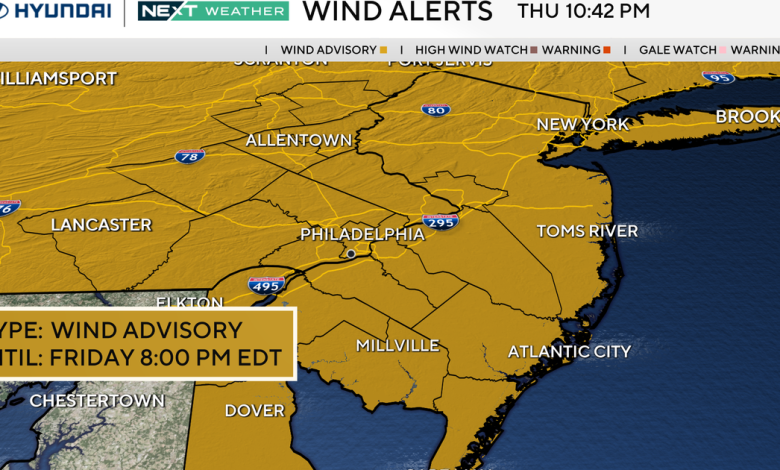 Very windy Halloween in Philadelphia region. Here's the weather forecast.