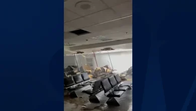 Video shows destruction at Jamaica airport after Hurricane Melissa hits the island