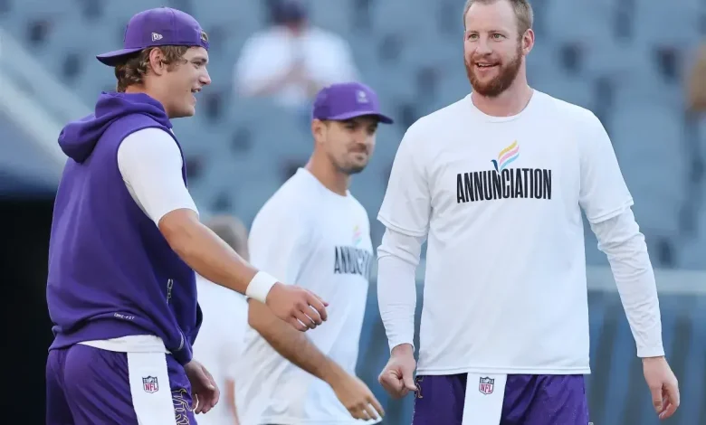 Vikings Sign New QB as JJ McCarthy Insurance After Carson Wentz Injury