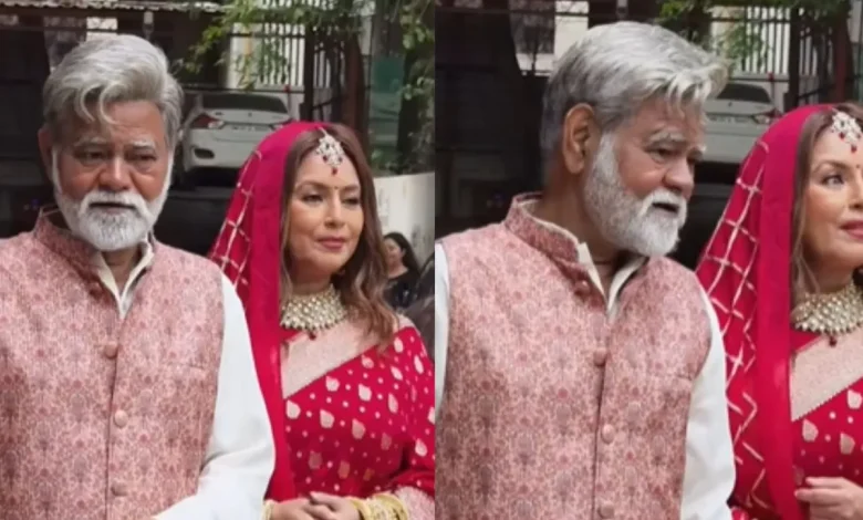 Viral Video Of Mahima Chaudhry And Sanjay Mishra In Wedding Outfit Sets Internet Abuzz