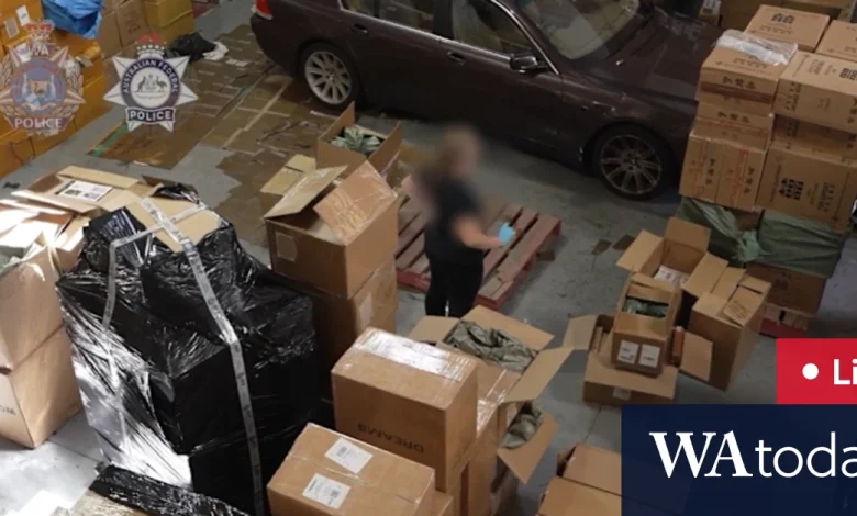 WA news LIVE: WA brothers charged after seizure of millions of illicit cigarettes and vapes