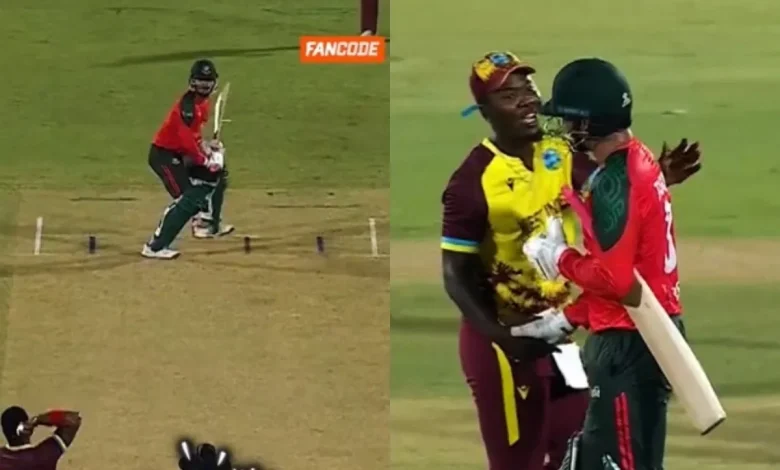 Watch: Bangladesh Star Smashes Huge Six, But Given Out By Umpire In Huge Twist