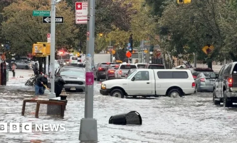 Watch: Deadly rainfall sets record in New York City