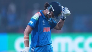 Watch: Smriti Mandhana in disbelief after unlucky dismissal vs Australia in semis
