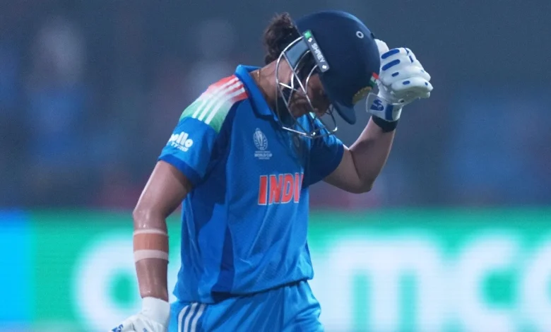 Watch: Smriti Mandhana in disbelief after unlucky dismissal vs Australia in semis