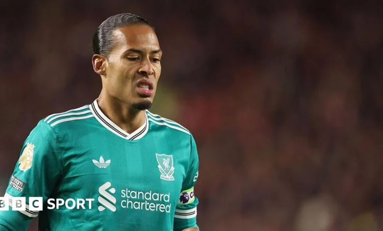 'We want to turn this around' - Van Dijk on Liverpool's losing run