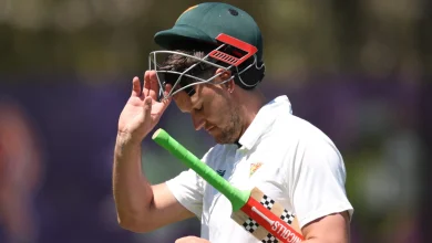 Webster out cheaply in Shield return as Vics take lead