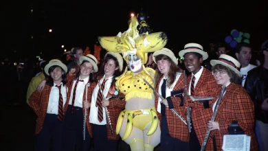 When skeletons come out of the closet and onto the street