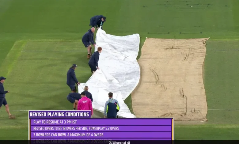 Why India vs Australia 1st T20I Lost Overs After Small Rain Delay? Reason Is This Strange Rule