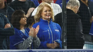 Will Mary Hart show up for Dodgers World Series games again?