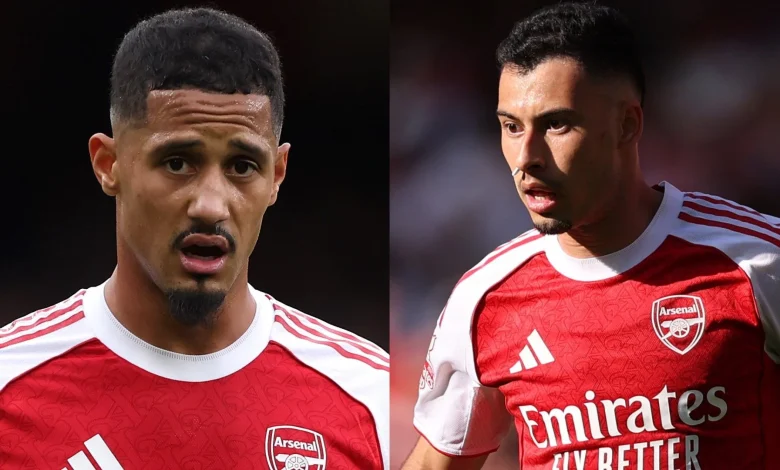 William Saliba & Gabriel Martinelli become latest Arsenal casualties as Mikel Arteta reveals worrying injury update
