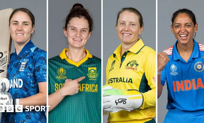 Women's Cricket World Cup 2025: Semi-final schedule, fixtures, UK times, venues & final date and time