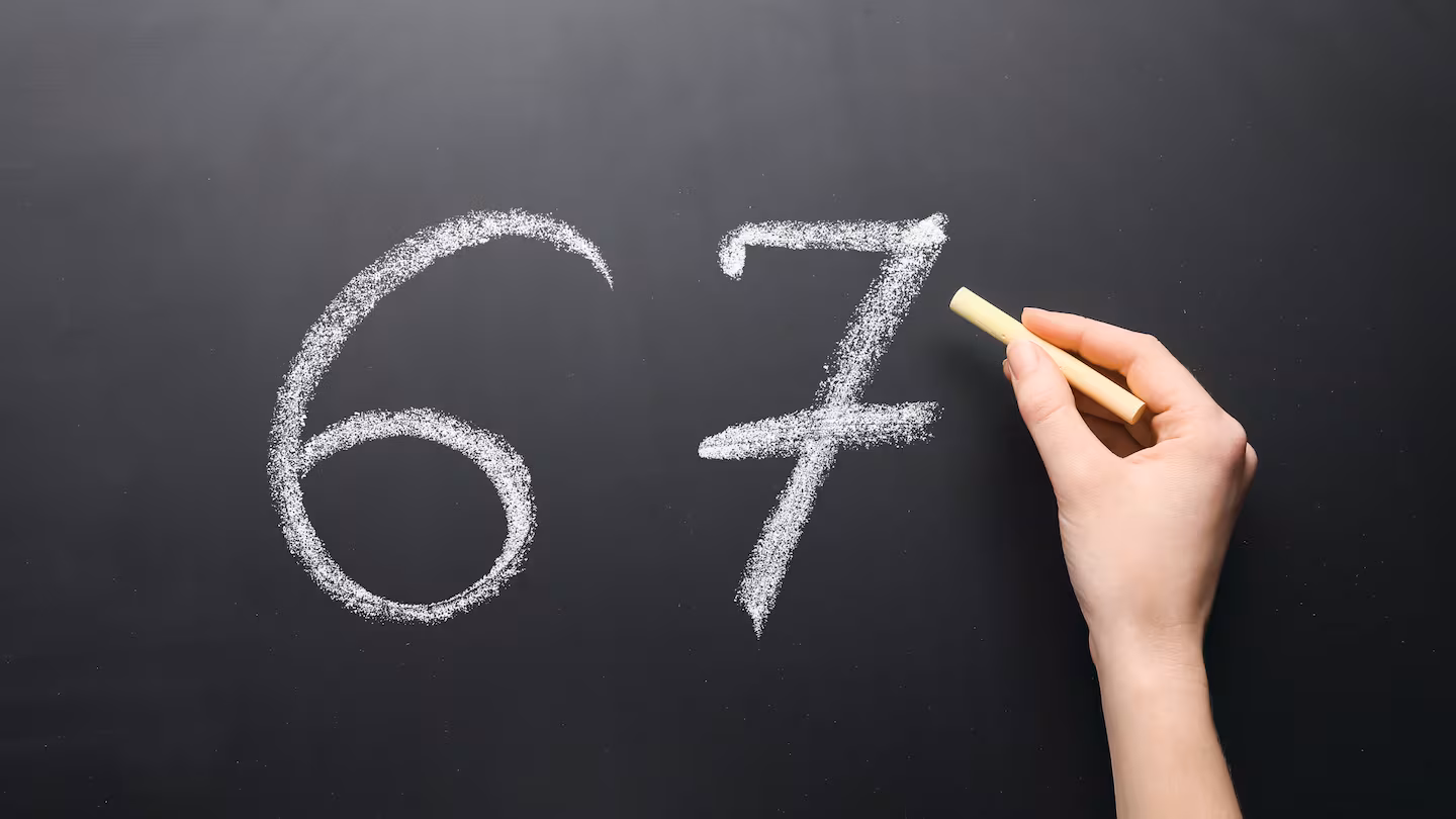 ‘67,’ Dictionary.com’s 2025 word of the year, has no precise meaning, and that’s the appeal