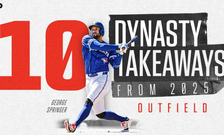 10 Dynasty Takeaways from 2025: Outfield