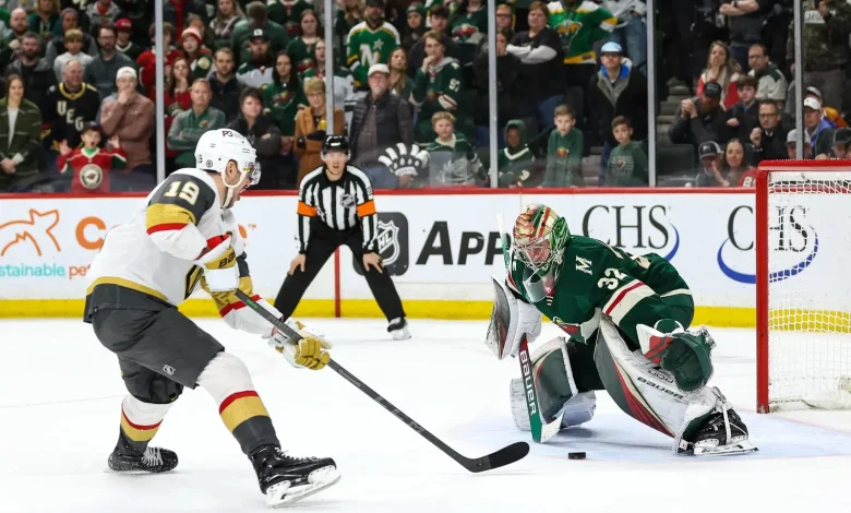 (11-16-25) Wild Vs Golden Knights: Goaltending Matchup