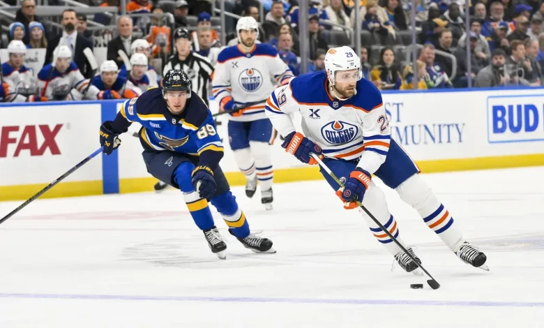 (11-3-25) Oilers-Blues Gameday Lineup