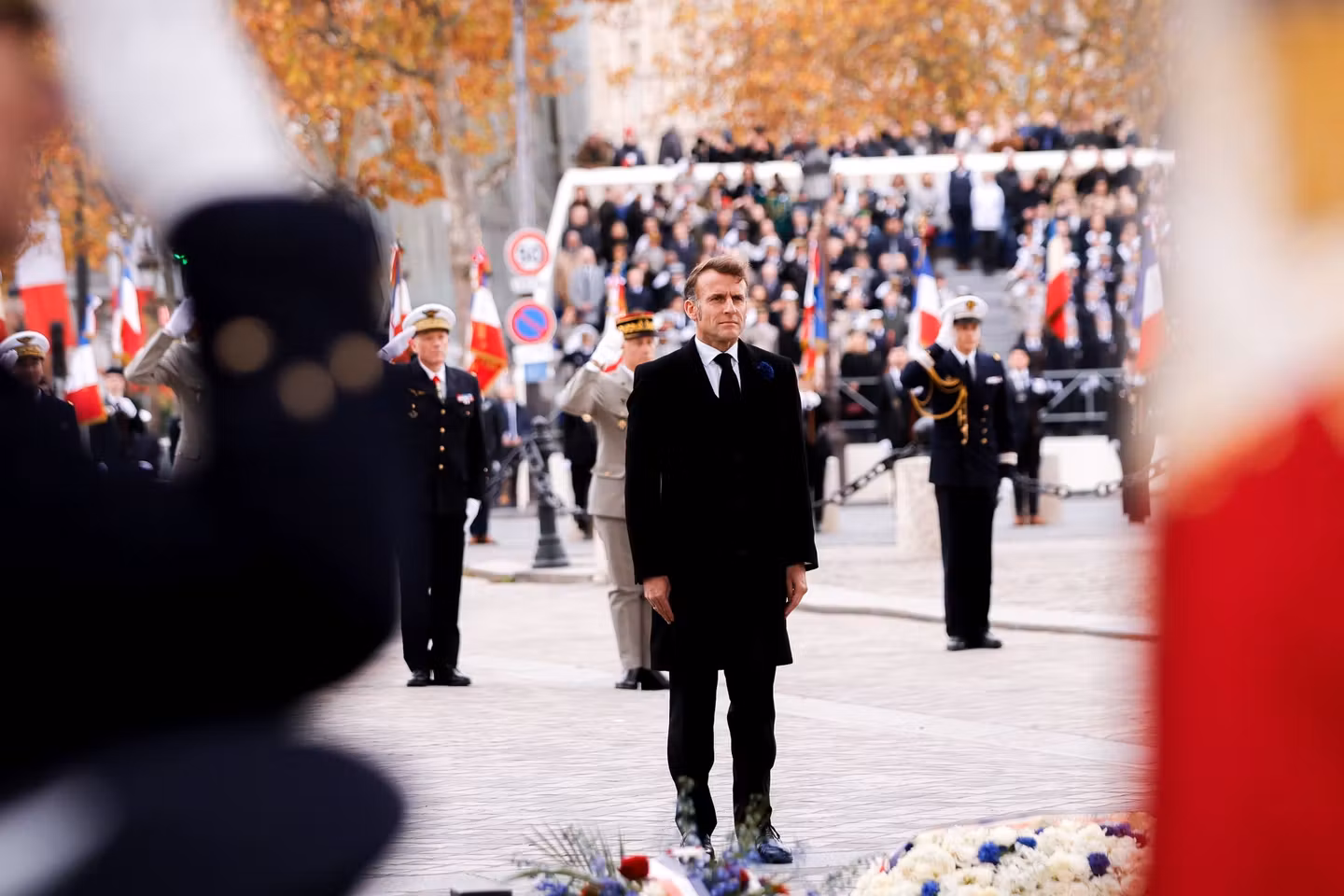 11-Novembre : Emmanuel Macron commémore le 107ᵉ anniversaire de l’Armistice de 1918