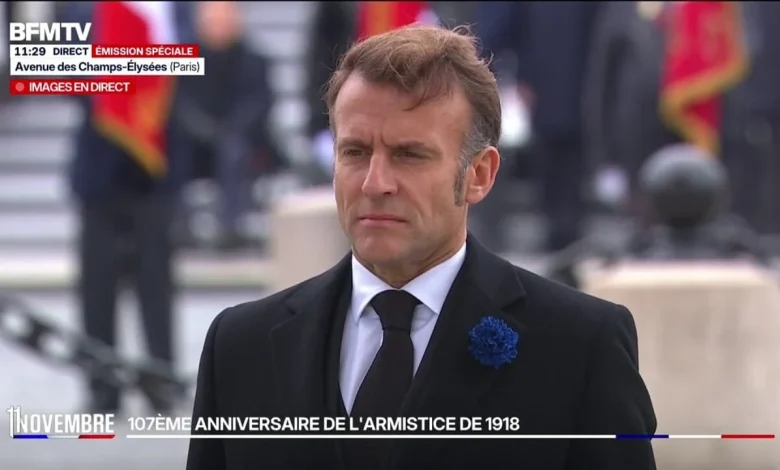 11-Novembre: la Marseillaise interprétée par le cœur de l'armée française