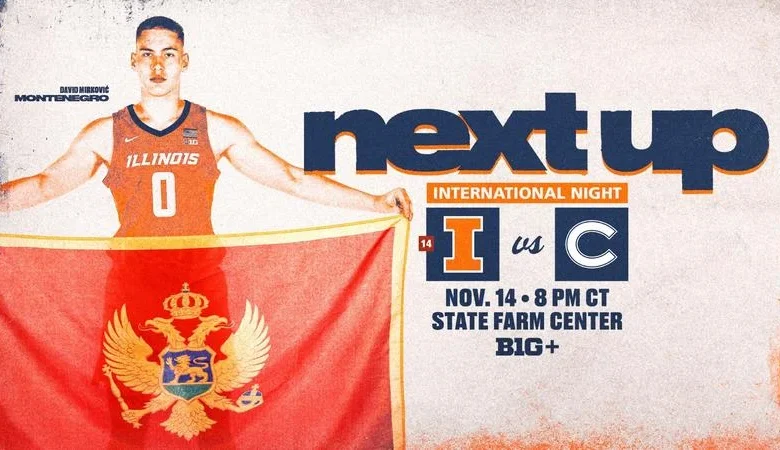 #14 Fighting Illini Welcome Colgate for Friday Night Tilt at State Farm Center - University of Illinois Athletics