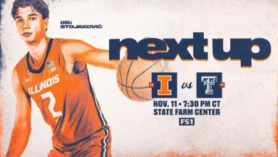 #14 Illini Host #11 Texas Tech Tuesday Night at State Farm Center - University of Illinois Athletics