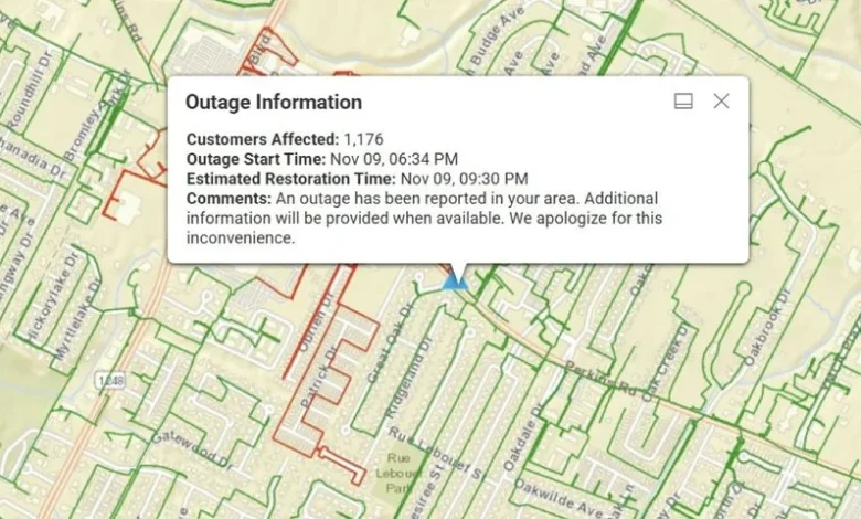 1,500 Entergy customers near Perkins Rowe out of power Sunday night