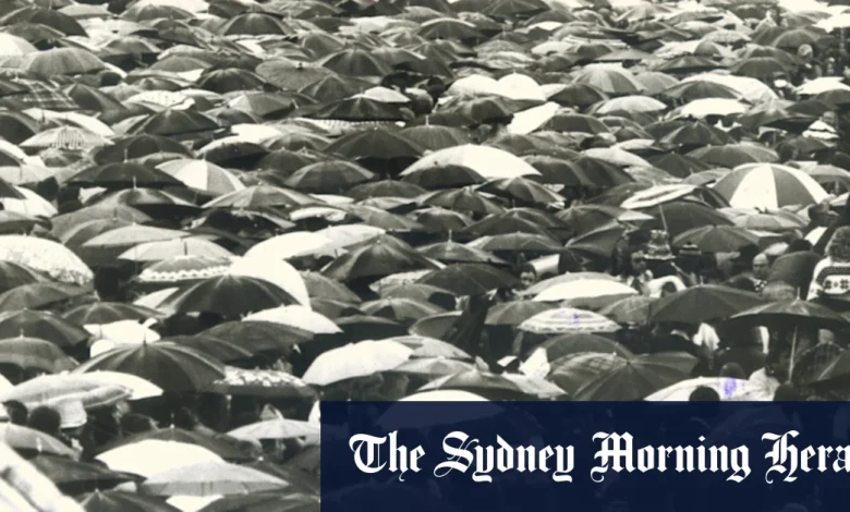 Planning your Cup Day look? Maybe pack a brolly and gumboots