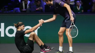 Zverev saves match points to set up Sinner semifinal at Paris Masters