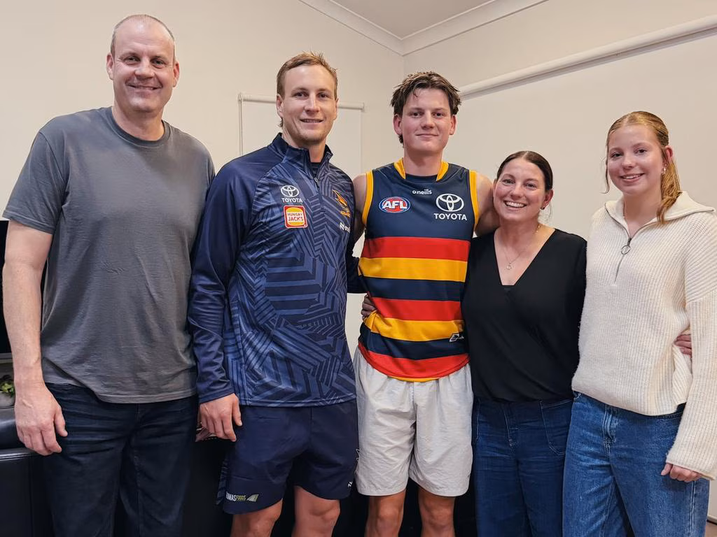 Crows pick flag hero’s son after ‘throwing everything’ at Dons
