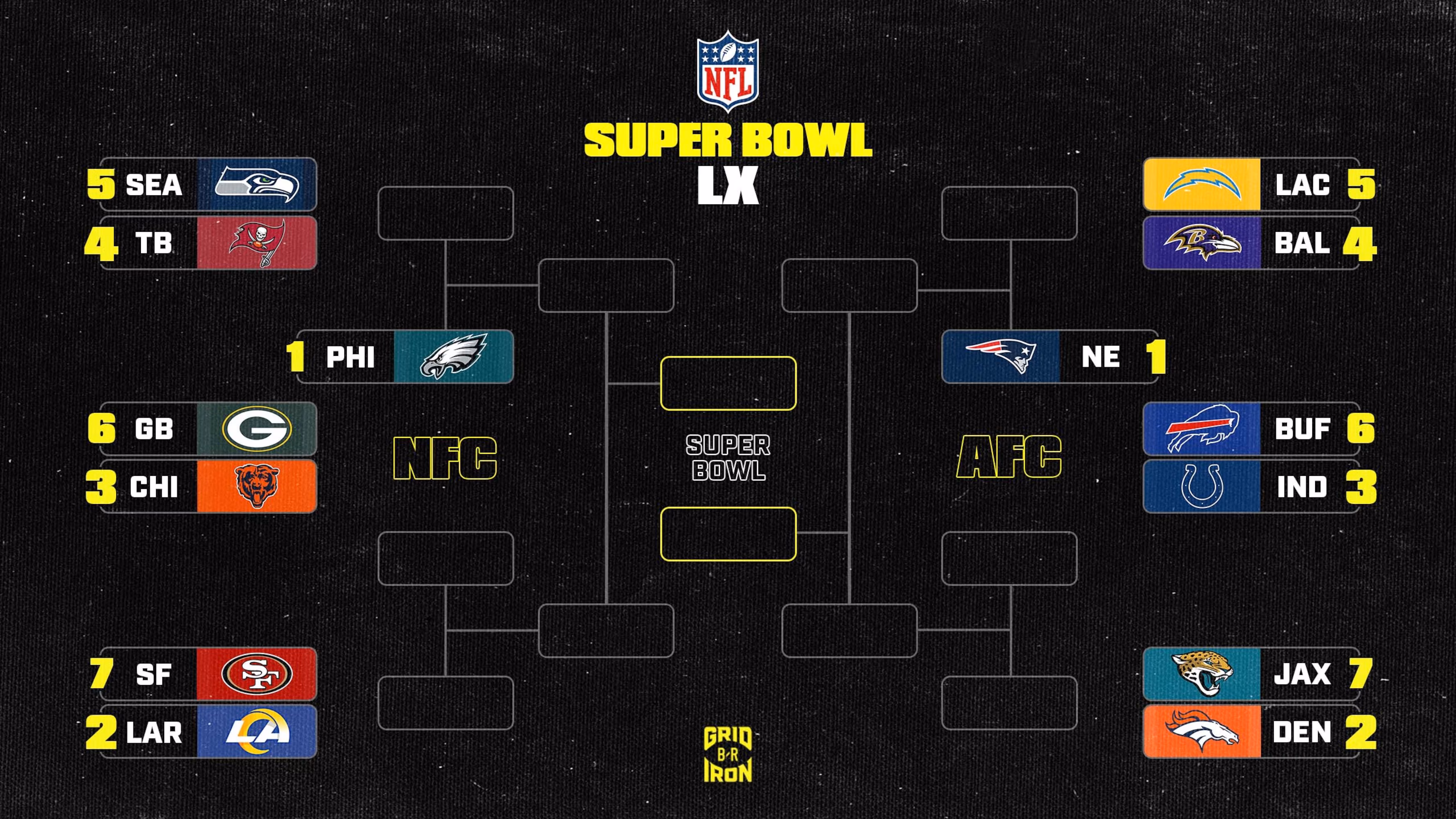 NFL Playoff Bracket Picture 2025-26 and AFC, NFC Standings After Week 12 Early Slate