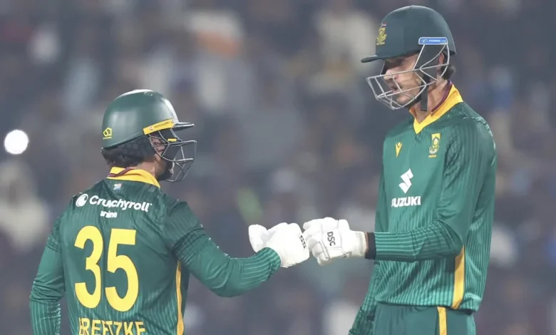 1st ODI, Breetzke and Jansen hit half-centuries versus India: Stats