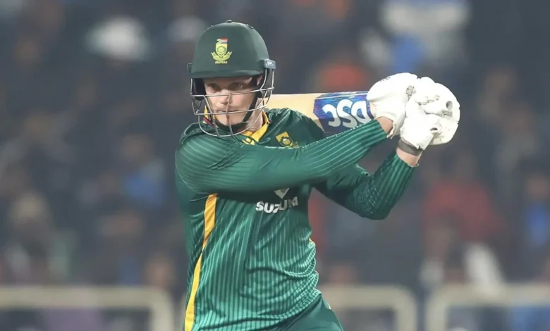 1st ODI: Corbin Bosch's late assault not enough against India