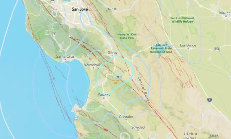 2 earthquakes strike Central Coast near San Juan Bautista on Thanksgiving Day