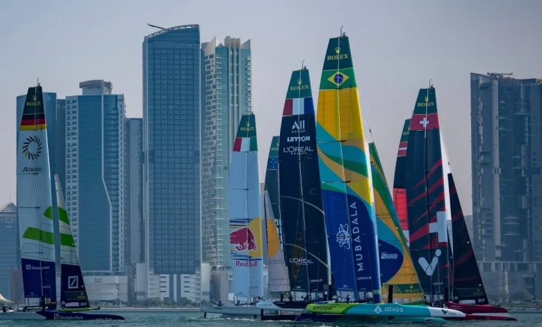2025 Abu Dhabi Sail Grand Prix: Reigning champion Spain falters on day one of season finale - The Athletic