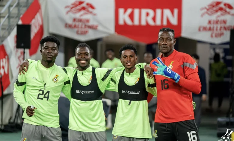 2025 Kirin Cup: Joseph Anang, Derrick Kohn handed Debut Starts as Ghana take on Japan
