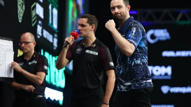 2025 Mr Vegas Grand Slam of Darts - Day Five latest