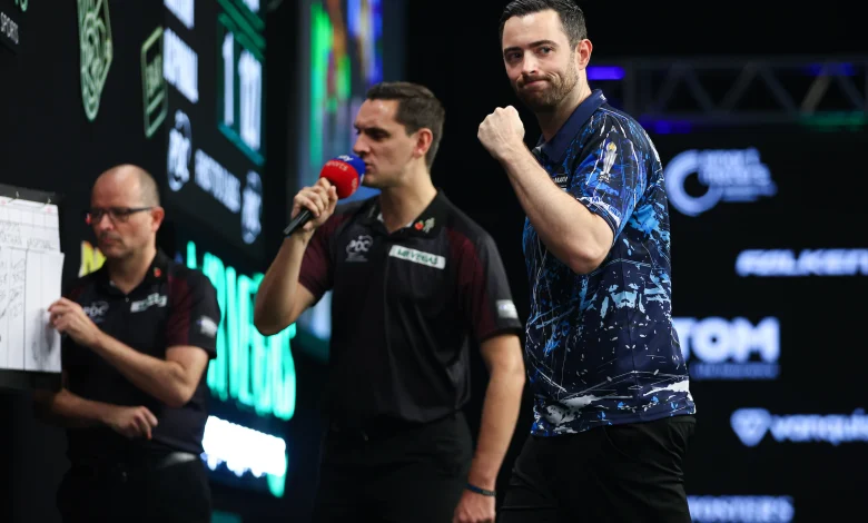 2025 Mr Vegas Grand Slam of Darts - Day Five latest