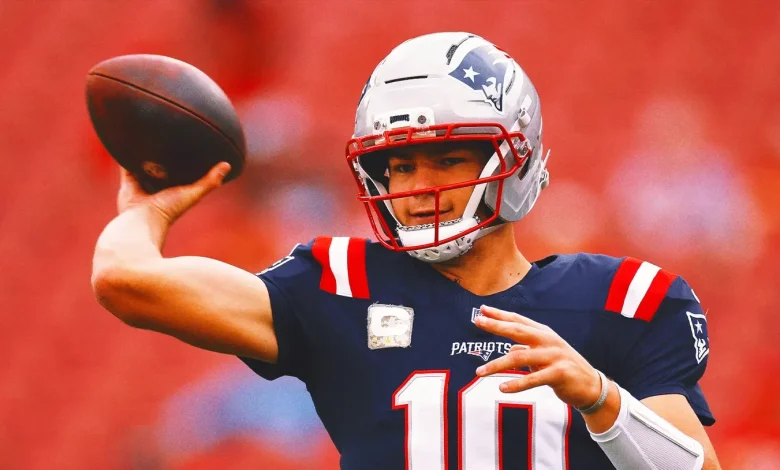 2025 NFL Odds: Public Hammering Drake Maye's Rushing Prop, Patriots in TNF